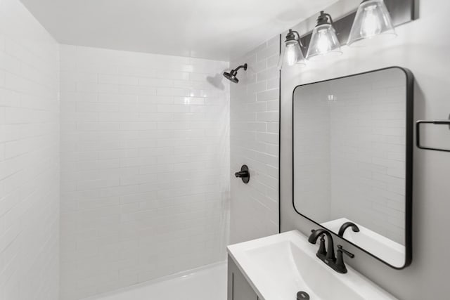 326 W Hawthorne Blvd, Mundelein, IL 60060 - bathroom featuring vanity and a shower