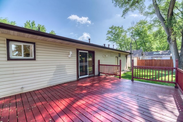 449 W 6th St, Braidwood, IL 60408 - view of wooden terrace