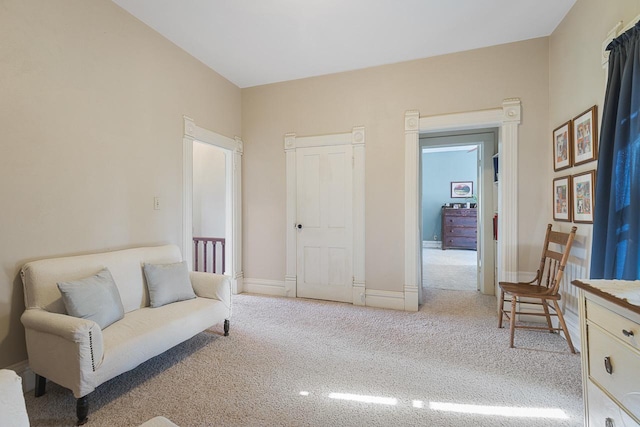 466 Quail Trap Rd, Caledonia, IL 61011 - living area with carpet and baseboards