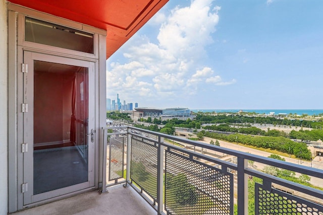 1841 S Calumet Ave Unit 1302, Chicago, IL 60616 - balcony with a view of city