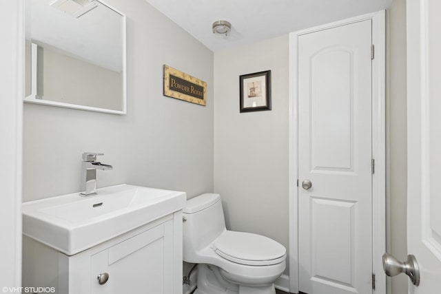 1407 N Dunton Ave, Arlington Heights, IL 60004 - half bath with vanity and toilet