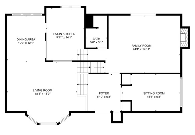 1407 N Dunton Ave, Arlington Heights, IL 60004 - view of floor plan / room layout