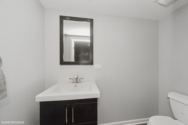 2741 Acacia Ter, Buffalo Grove, IL 60089 - half bath featuring vanity and toilet