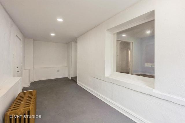 32 W 109th Pl, Chicago, IL 60628 - below grade area with recessed lighting and radiator heating unit