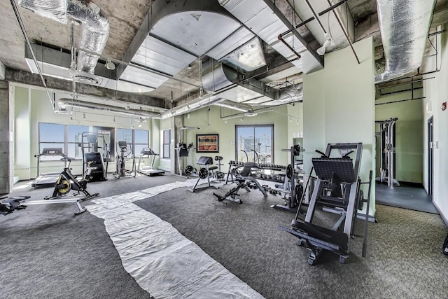 1122 W Catalpa Ave Unit 815, Chicago, IL 60640 - view of workout area