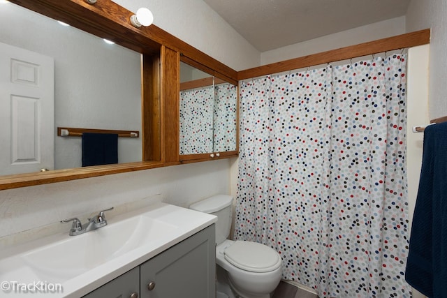 6665 Foxtree Ave, Woodridge, IL 60517 - bathroom with vanity and a shower with curtain