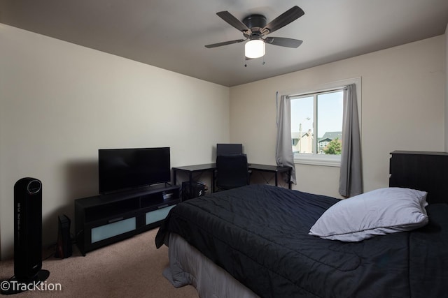 6665 Foxtree Ave, Woodridge, IL 60517 - bedroom featuring carpet flooring and a ceiling fan