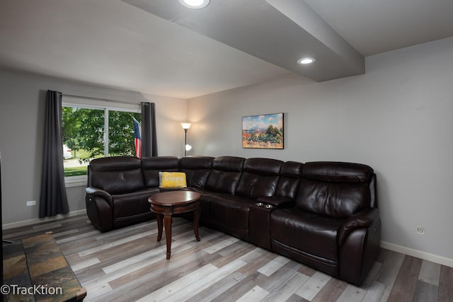 6665 Foxtree Ave, Woodridge, IL 60517 - living room with wood finished floors and recessed lighting