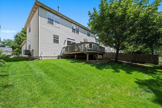 3210 Larrabee Dr, Geneva, IL 60134 - back of property featuring a wooden deck