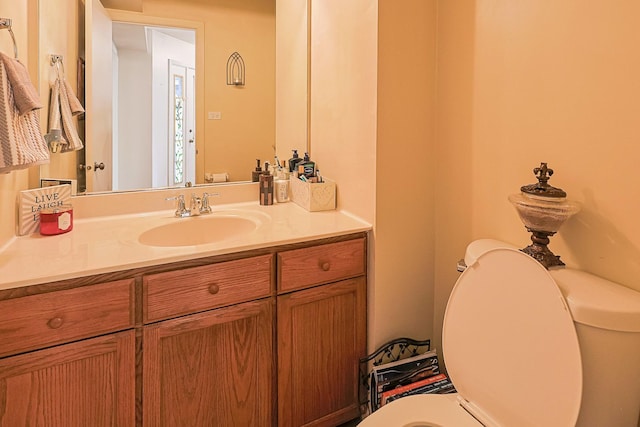 377 Grissom Ct, Hoffman Estates, IL 60169 - half bathroom with toilet and vanity