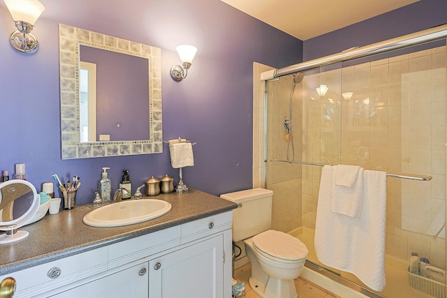 377 Grissom Ct, Hoffman Estates, IL 60169 - full bath featuring a tile shower and vanity