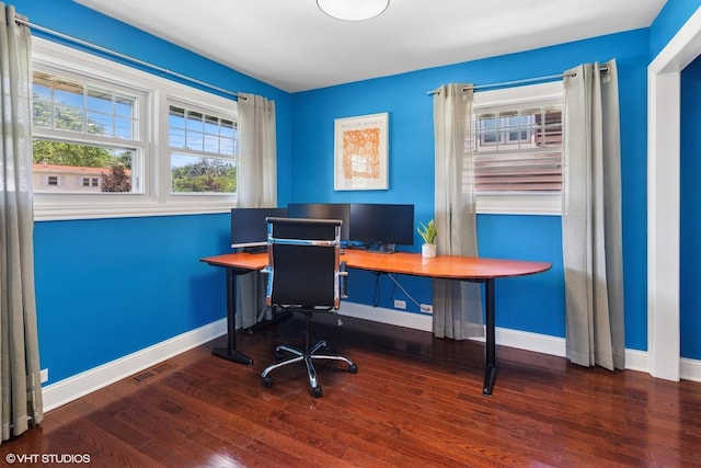 2721 Joseph Ave, Des Plaines, IL 60018 - office area with wood-type flooring
