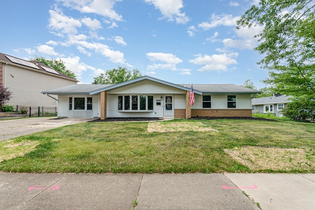 208 Webster Ln, Schaumburg, IL 60193 - ranch-style home featuring brick siding