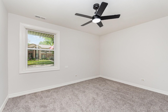 208 Webster Ln, Schaumburg, IL 60193 - unfurnished room featuring carpet floors and ceiling fan