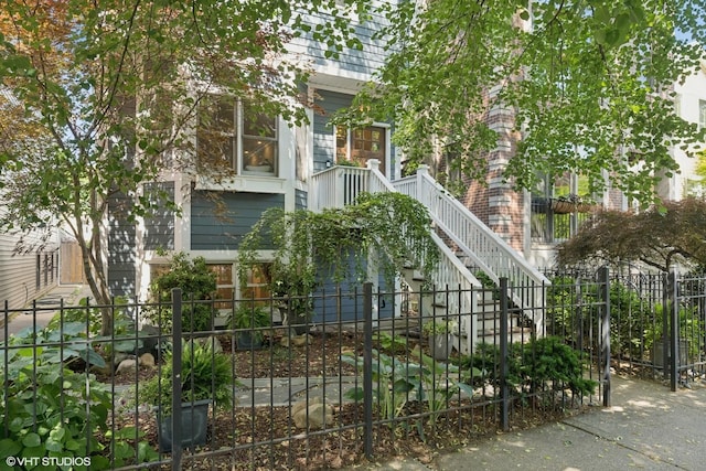 3444 N Hamilton Ave, Chicago, IL 60618 - view of front facade featuring stairs