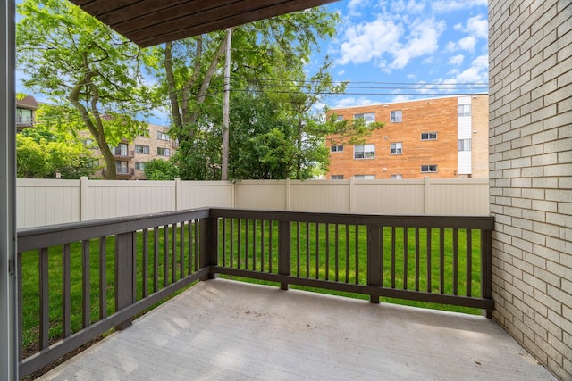 8232 Niles Center Rd Unit 101, Skokie, IL 60077 - view of balcony