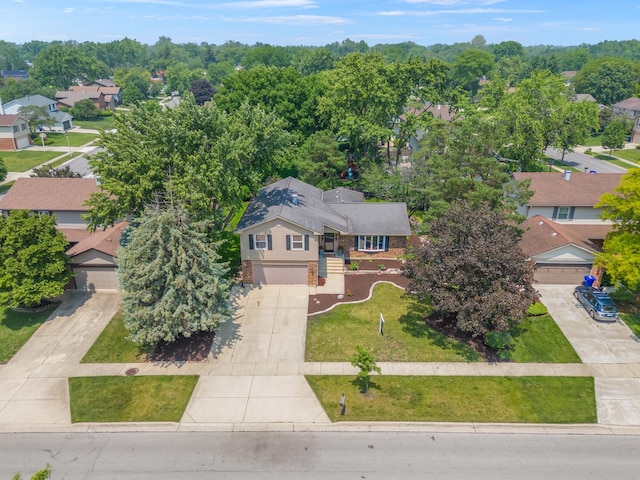 647 Farnham Ln, Wheaton, IL 60189 - aerial view of residential area