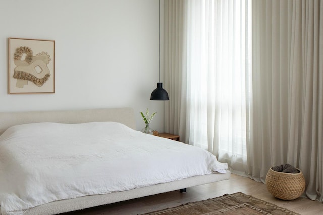 134 S Aberdeen Ave Unit 5S, Chicago, IL 60607 - bedroom featuring light wood-style flooring