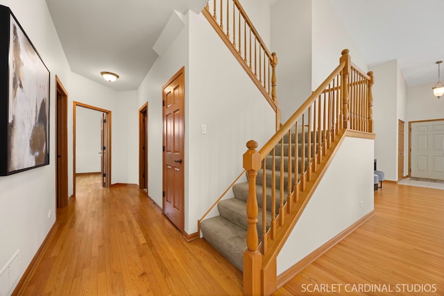 1962 Highbury Ln, Aurora, IL 60502 - staircase featuring wood finished floors