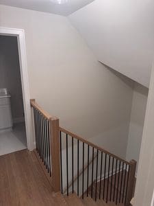 25136 Thornberry Dr Unit 25136, Plainfield, IL 60544 - staircase featuring wood finished floors and lofted ceiling