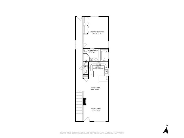 1644 W Lemoyne St Unit 1, Chicago, IL 60622 - view of home floor plan