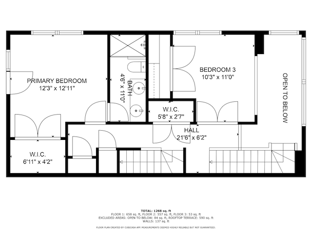 1644 W Blackhawk St Unit 2E, Chicago, IL 60622 - view of room layout