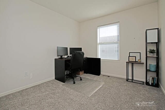 6650 Linden Trl Unit B, Wonder Lake, IL 60097 - carpeted office with baseboards