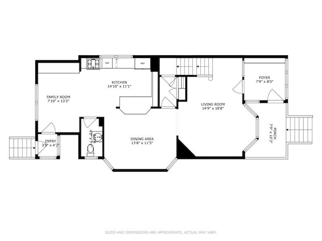 3739 W Palmer St, Chicago, IL 60647 - view of home floor plan