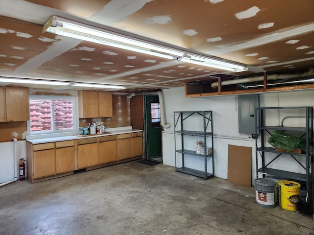 624 Maple Ave, Lisle, IL 60532 - garage featuring electric panel