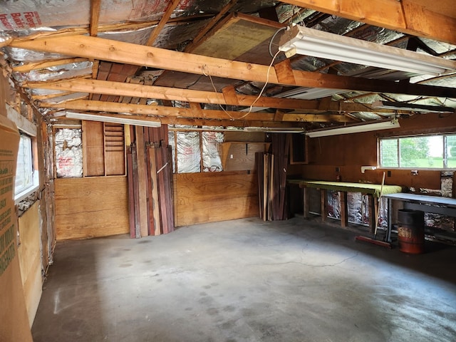 624 Maple Ave, Lisle, IL 60532 - miscellaneous room with concrete flooring