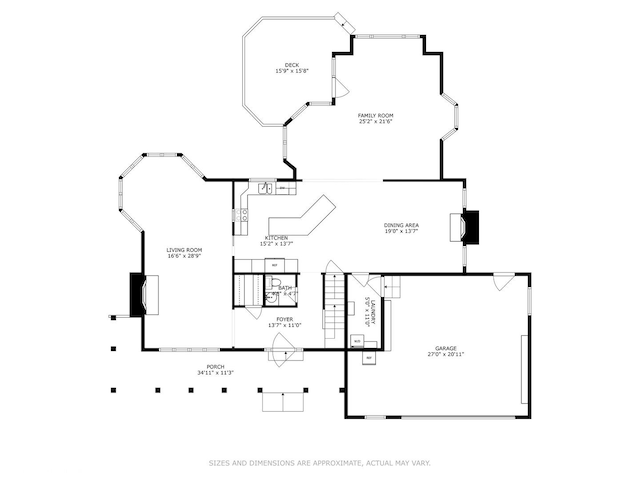 42 N Holly Ave, Fox Lake, IL 60020 - view of home floor plan
