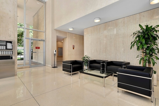 70 W Burton Pl Unit 1801, Chicago, IL 60610 - community lobby featuring a towering ceiling