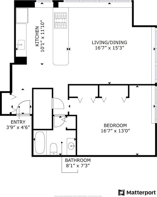 70 W Burton Pl Unit 1801, Chicago, IL 60610 - view of property floor plan