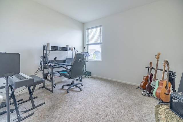 738 Kentshire Cir, Elgin, IL 60124 - office space featuring carpet and baseboards