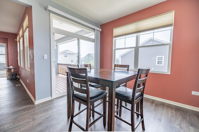 738 Kentshire Cir, Elgin, IL 60124 - dining room featuring dark wood-style floors