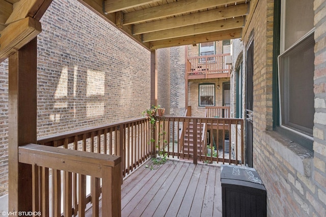 2305 N Kimball Ave Unit 1, Chicago, IL 60647 - view of deck