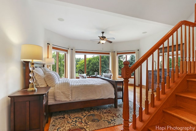 39 Forest Ln, South Barrington, IL 60010 - bedroom with wood finished floors