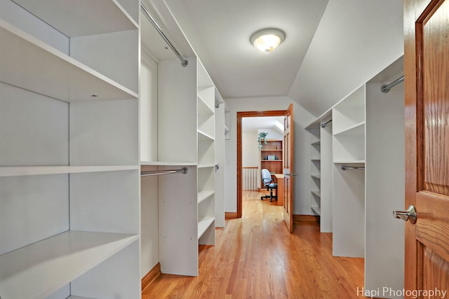 39 Forest Ln, South Barrington, IL 60010 - walk in closet with light wood finished floors and lofted ceiling
