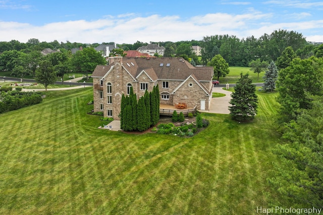 39 Forest Ln, South Barrington, IL 60010 - aerial view of property and surrounding area