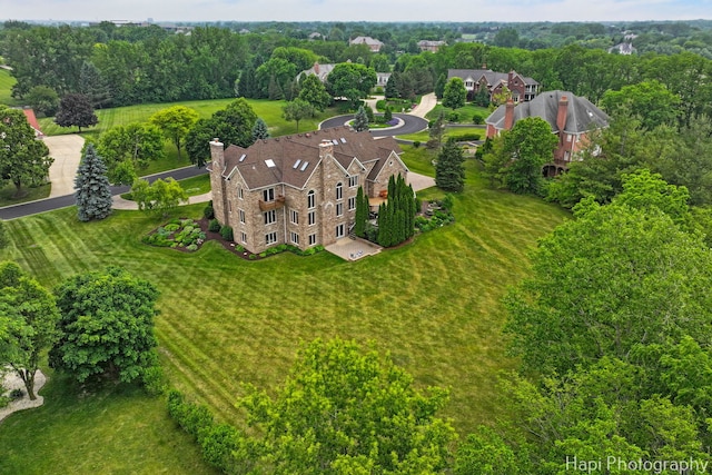 39 Forest Ln, South Barrington, IL 60010 - aerial view of property and surrounding area