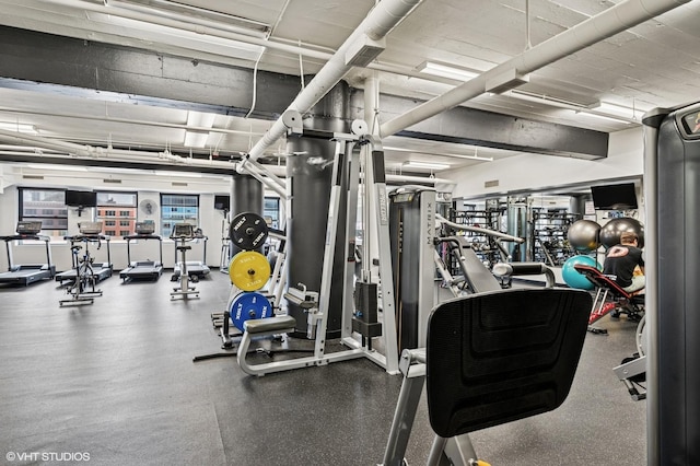 165 N Canal St Unit 726, Chicago, IL 60606 - view of gym