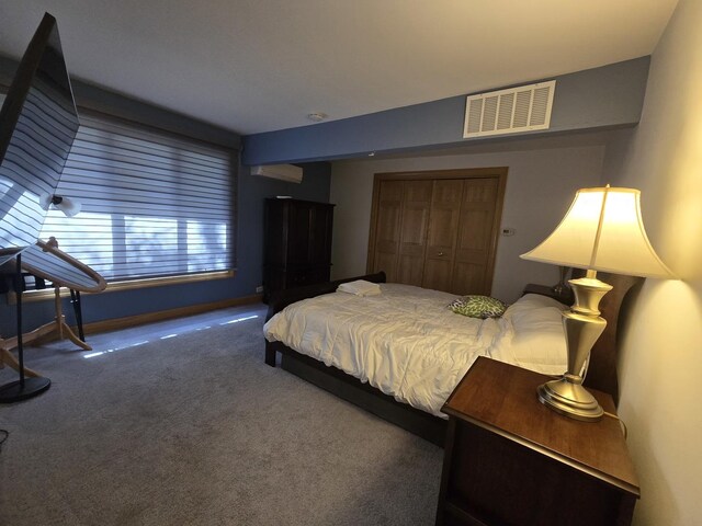 501 Kingston Blvd, Mchenry, IL 60050 - bedroom with freestanding refrigerator, wood finished floors, and a closet