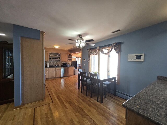 501 Kingston Blvd, Mchenry, IL 60050 - bathroom featuring a stall shower, tile patterned flooring, and vanity