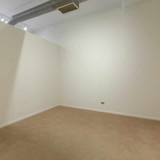 130 S Canal St Unit 624, Chicago, IL 60606 - carpeted spare room with baseboards