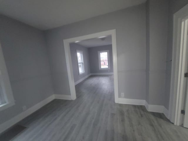 956 2nd Ave, Aurora, IL 60505 - unfurnished room with baseboards and wood finished floors