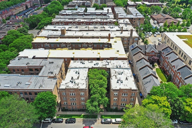 837 E 52nd St Unit 3, Chicago, IL 60615 - drone / aerial view