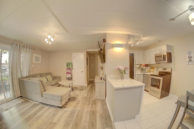 3959 W 104th St Unit 1-A, Chicago, IL 60655 - living area with light wood finished floors