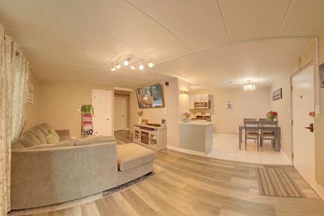 3959 W 104th St Unit 1-A, Chicago, IL 60655 - living room with light wood finished floors