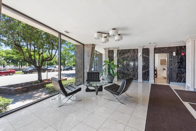 3410 N Lake Shore Dr Unit 5E, Chicago, IL 60657 - view of sunroom / solarium