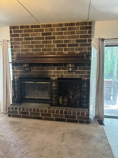1705 Kenneth Cir Unit 1705, Elgin, IL 60120 - detailed view of a fireplace